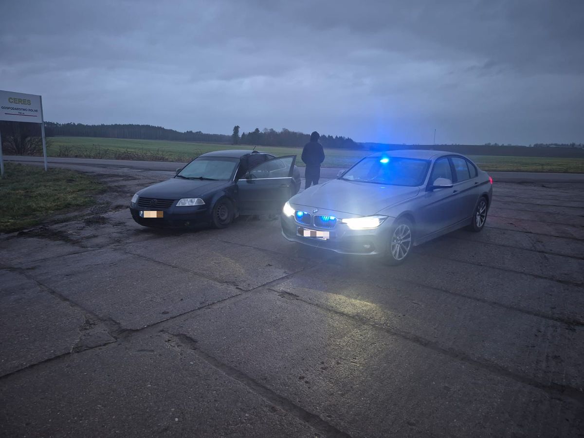 PRZEKROCZYŁ PRĘDKOŚĆ I NIE ZATRZYMAŁ SIĘ DO KONTROLI DROGOWEJ OKAZAŁO