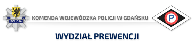 Komenda Wojewódzka Policji w Gdańsku - LOGO, wydział prewencji