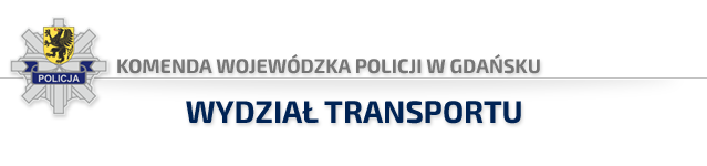 Komenda Wojewódzka Policji w Gdańsku - LOGO, wydział transportu
