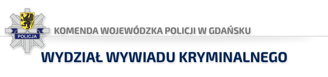 Komenda Wojewódzka Policji w Gdańsku - LOGO, wydział wywiadu kryminalnego