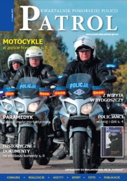 Kwartalnik Pomorskiej Policji Patrol - numer 1/2012 plik PDF do pobrania