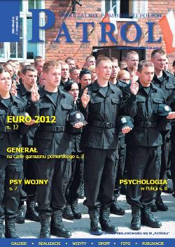 Kwartalnik Pomorskiej Policji Patrol - numer 3/2012 plik PDF do pobrania