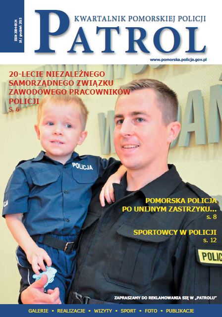 Kwartalnik Pomorskiej Policji Patrol - numer 4/2015 plik PDF do pobrania