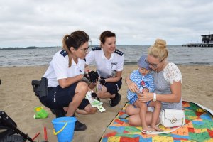 policjantki na plaży