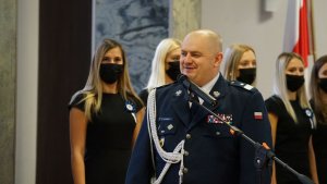 policjanci na ślubowaniu