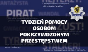 22 – 28 LUTEGO – „TYDZIEŃ POMOCY OSOBOM POKRZYWDZONYM PRZESTĘPSTWEM”