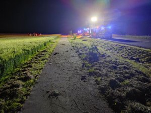 policjanci na miejscu zdarzenia