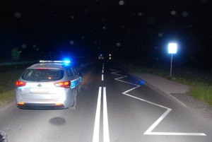 policjanci na miejscu zdarzenia