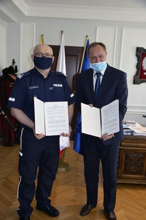 Porozumienie zawarte pomiędzy Komendantem Wojewódzkim Policji w Gdańsku a Marszałkiem Województwa Pomorskiego