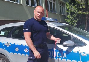 policjant, który brał udział w zawodach