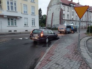 pojazd uczestniczący w kolizji