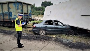 wspólne ćwiczenia policjantów i strażaków