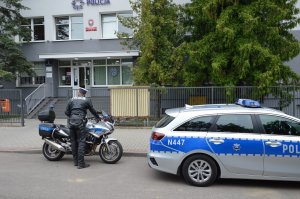 policjanci rd w trakcie służby