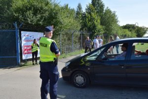 zabezpieczenie policyjne meczu