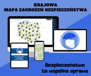 plansza o krajowej mapie zagrożeń bezpieczeństwa