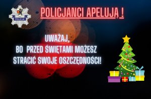 grafika z apelem Policji