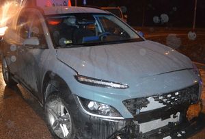 kolizja drogowa uszkodzone auta