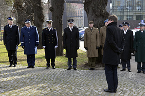 80. rocznica powołania Armii Krajowej Komendant Wojewódzki Policji w Gdańsku nadinsp. Andrzej Łapiński oddał hołd bohaterom tamtego czasu