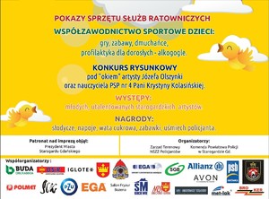 dzień dziecka w Starogardzie Gdańskim-plakat