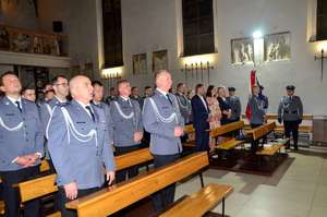 policjanci podczas święta policji w Kościerzynie