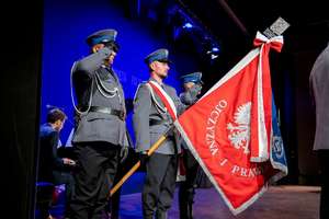 policjanci podczas święta policji w Kościerzynie