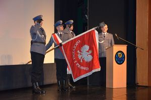 policjanci podczas obchodów Święta Policji