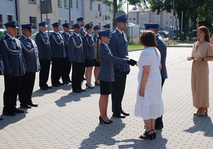 policjanci podczas obchodów święta Policji