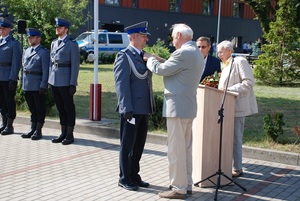 policjanci podczas obchodów święta Policji