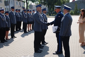 policjanci podczas obchodów święta Policji