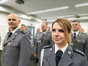 policjanci podczas obchodów święta Policji