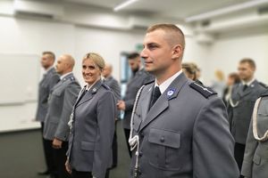 policjanci podczas obchodów święta Policji