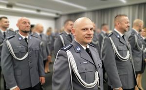 policjanci podczas obchodów święta Policji