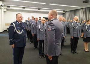 policjanci podczas obchodów święta Policji