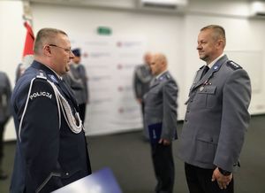 policjanci podczas obchodów święta Policji