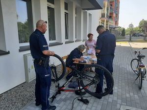 policjanci podczas obchodów święta Policji