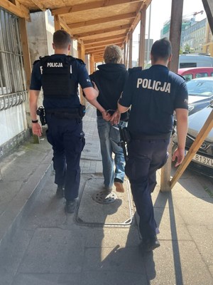 policjanci zatrzymali dwóch złodziei