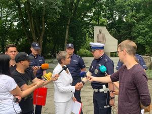 policjanci nagrodzeni podczas konferencji