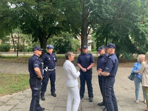 policjanci nagrodzeni podczas konferencji