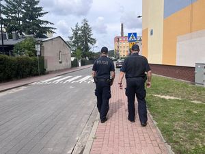 policjanci w rejonach szkół