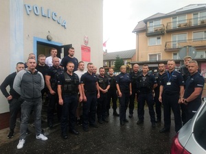policjanci z OPP Gdańsk