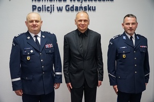 Dzisiaj Komendant Wojewódzki Policji w Gdańsku powierzył obowiązki na stanowisku Zastępcy Naczelnika Wydziału Gospodarki Materiałowo-Technicznej - p. Walerianowi Chyle.