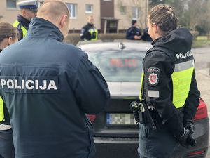 policjanci z Litwy z wizytą w Polsce