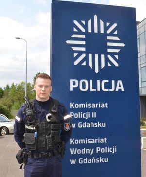 policjant oddał szpik kostny