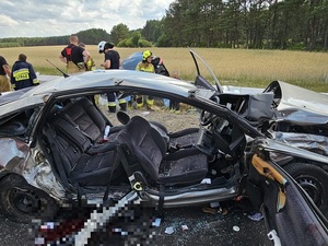 służby na miejscu zdarzenia