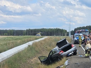 służby na miejscu zdarzenia