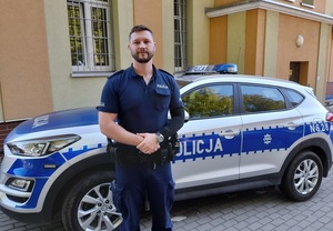 policjant, po służbie, zatrzymał złodzieja