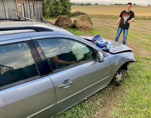 zatrzymany i jego pojazd