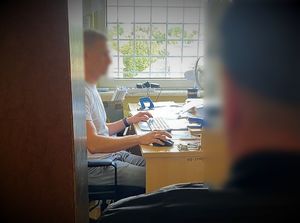 zatrzymany podczas sporządzania dokumentacji