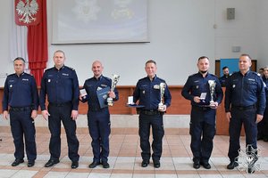 Policjanci podczas finału zmagań