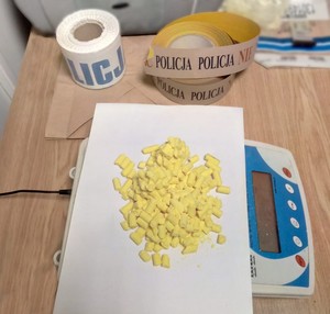 narkotyki na wadze i zatrzymany